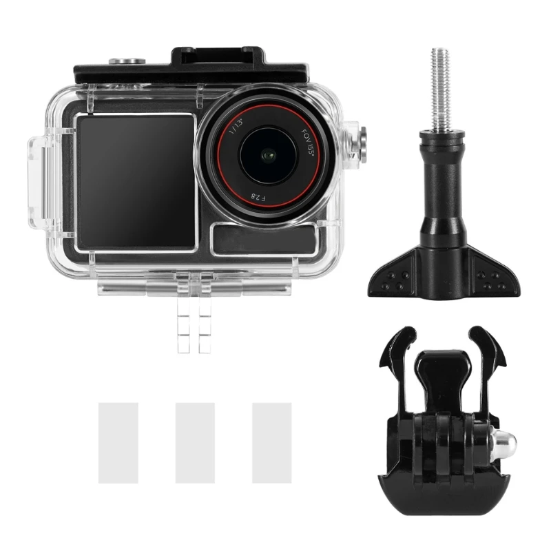 Underwater Housing Case For Action 4/3 Action Camera Protector Clear Drop shipping