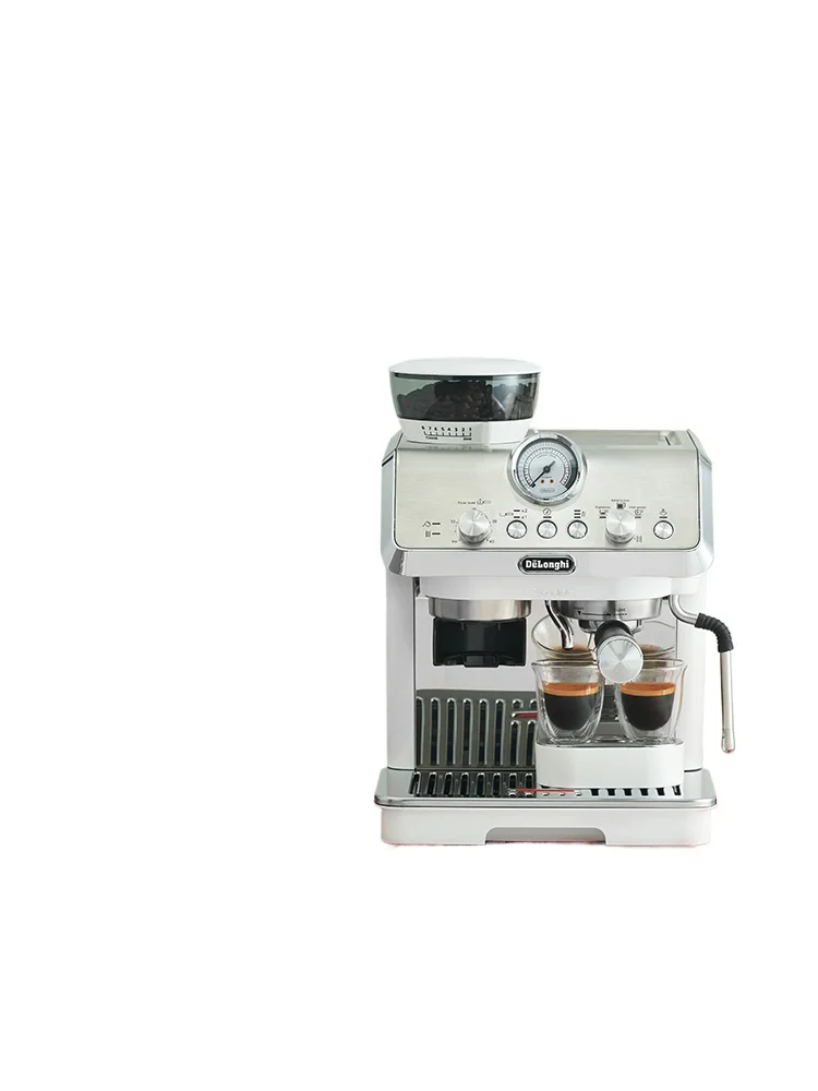 

Coffee machine, semi-automatic home grinding integrated home office