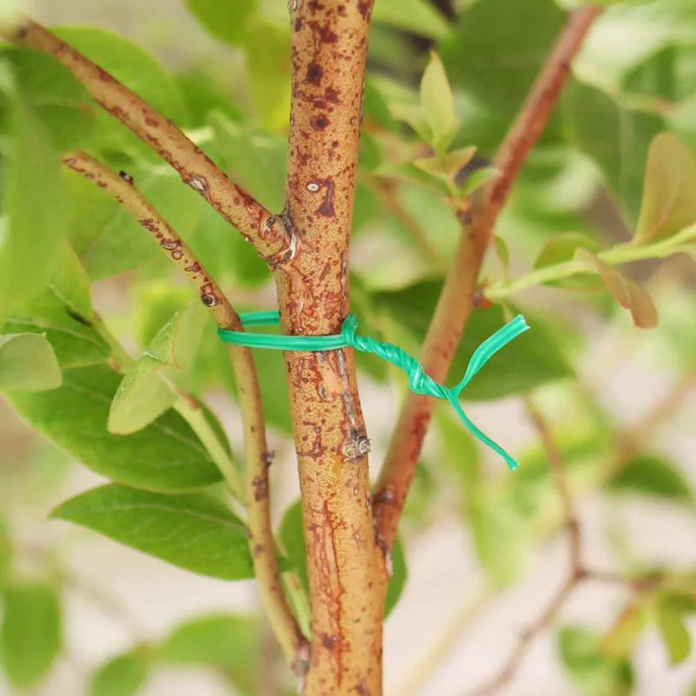 20M Green Plastic Coated Iron Wire Garden Ties Heavy Duty Flexible Twist Ties for Plants Gutters Labels Food Bags Cord