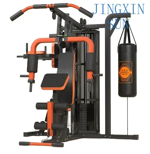 Fitness Equipment Set Combination Large Scale Strength Sports Multifunctional Household Indoor Single Station Comprehensive Trai