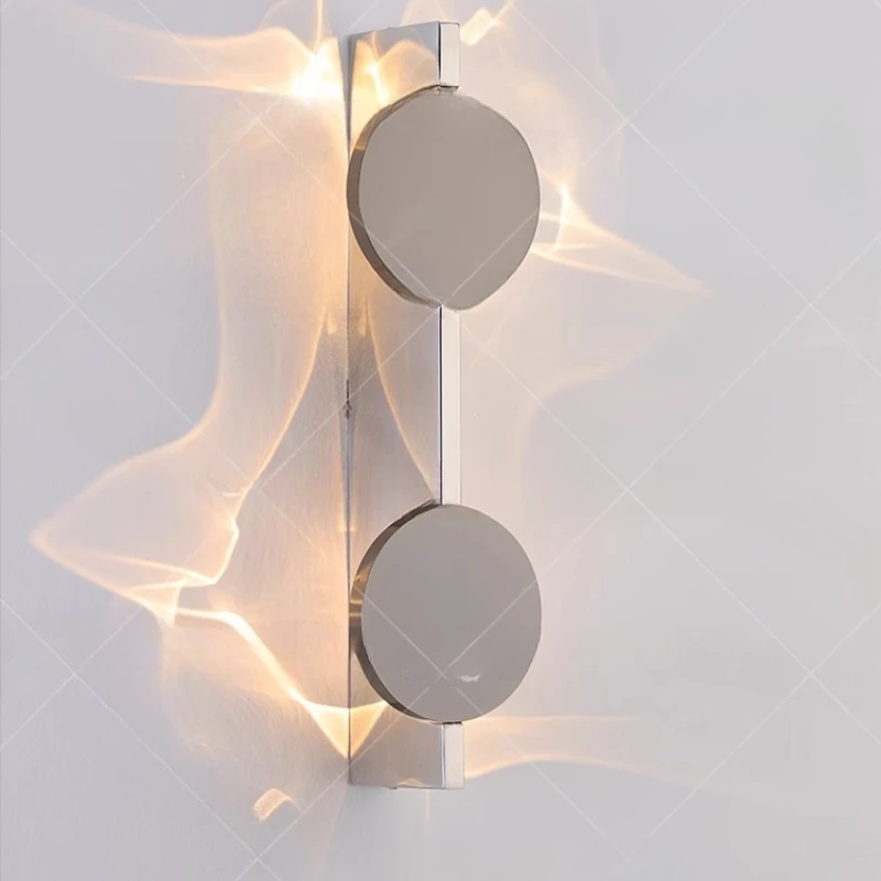 Design creative ripple light and shadow living room corner atmosphere bedroom light luxury art
