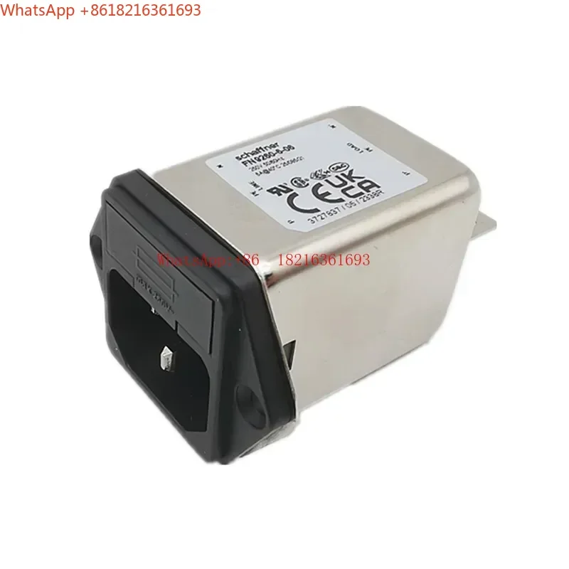 Limited Offer FN261S-6-06-10 FN9260B-6-06 IEC Inlet Power Filter 6A 250VAC Noise Reduction Power Entry Module