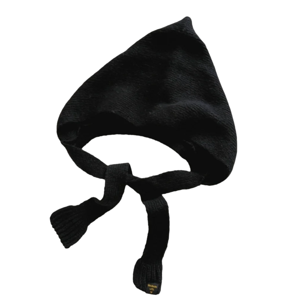

Fashion Korean Style Balaclava Cap Ear Protection Thicken Coldproof Hooded Caps Windproof Warm Knitted Beanies Hats Women