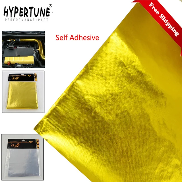 SELF ADHESIVE REFLECT-A-GOLD HEAT WRAP BARRIER High Quality 39in.x 47in.Piece For VW PASSAT AUDI A4 B6 W/ HT Card