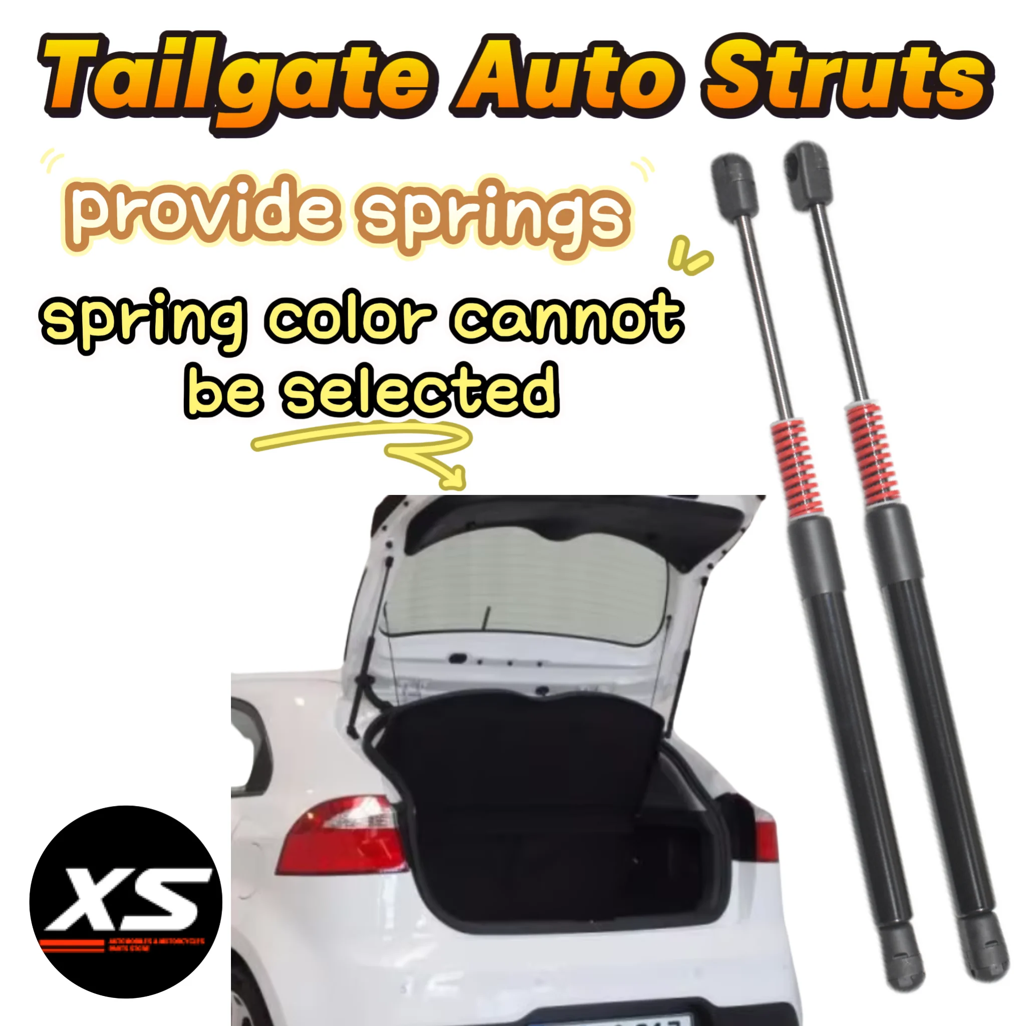 

Rear Tailgate Auto Struts With Spring For Kia Rio (UB) Hatchback 2011-2017 Trunk Boot Lift Support Shock Absorber Damper