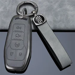 2019 Key Cover Case For Ford Fusion Mondeo Mustang F-150 Explorer Edge 2015 2016 2017 2018 Car Styling Key Protection Keychain