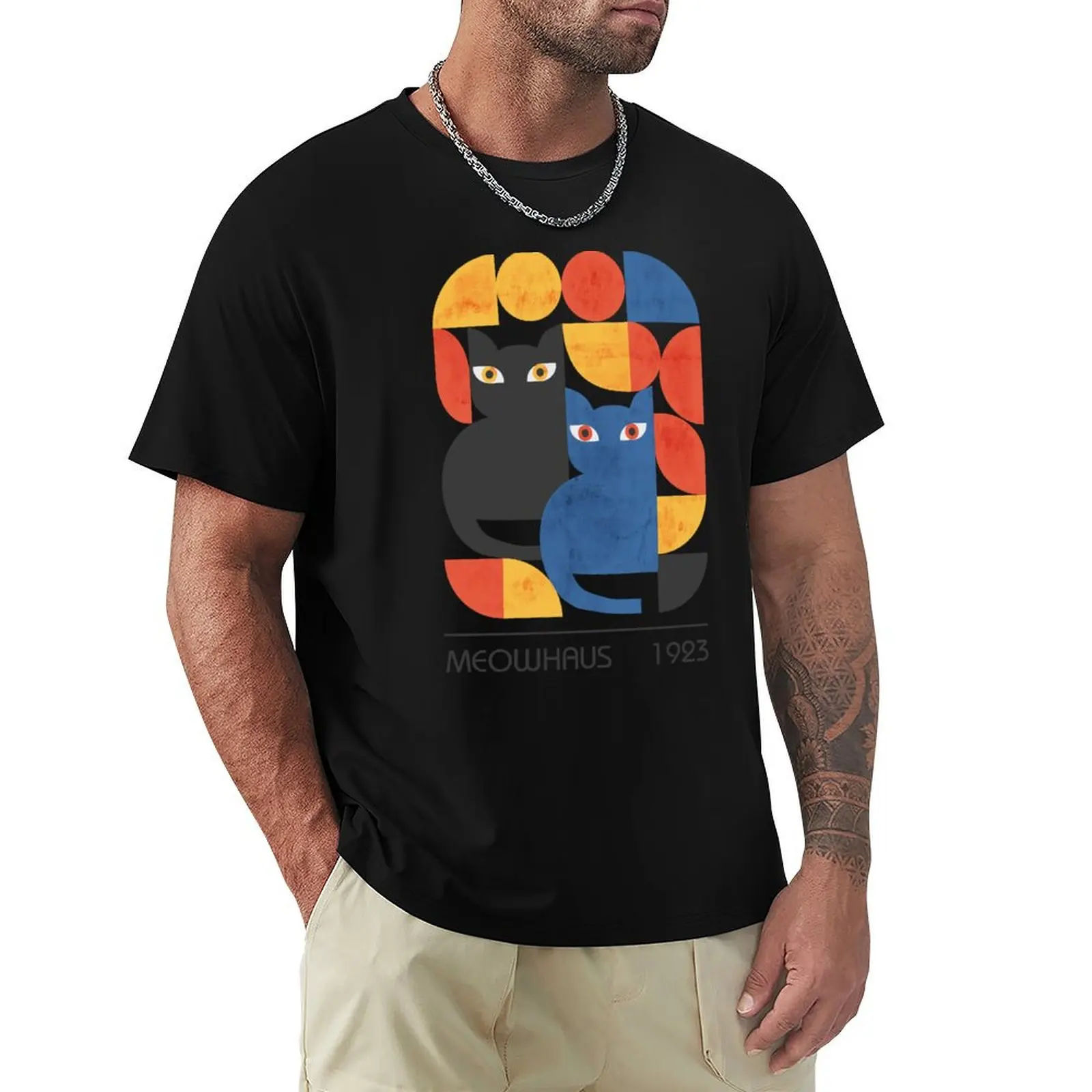 

MEOWHAUS 1923 v2 T-Shirt summer shirt custom t shirt shirts graphic tees clothing for men
