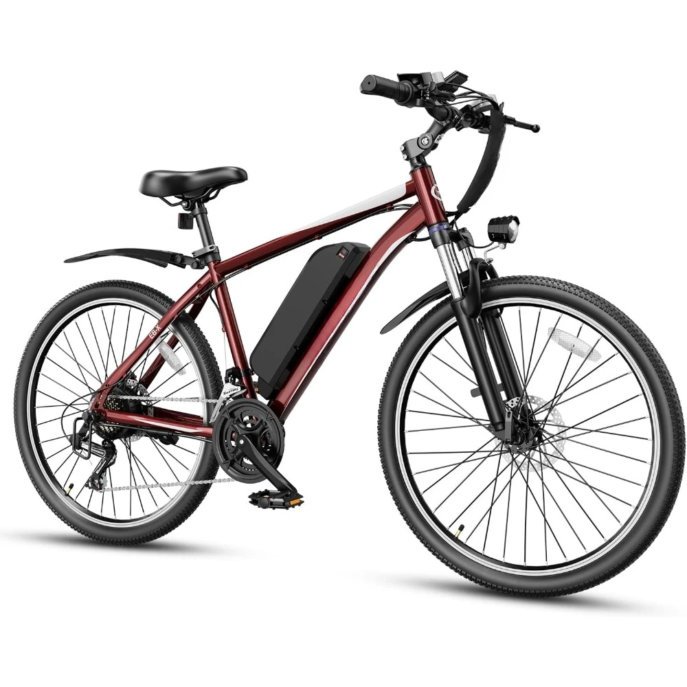 

Electric Bike for Adults, [850W Motor Peak] [55Miles PAS 25MPH] Ebike, 26" Electric Mountain Bike with 450Wh Removable Battery