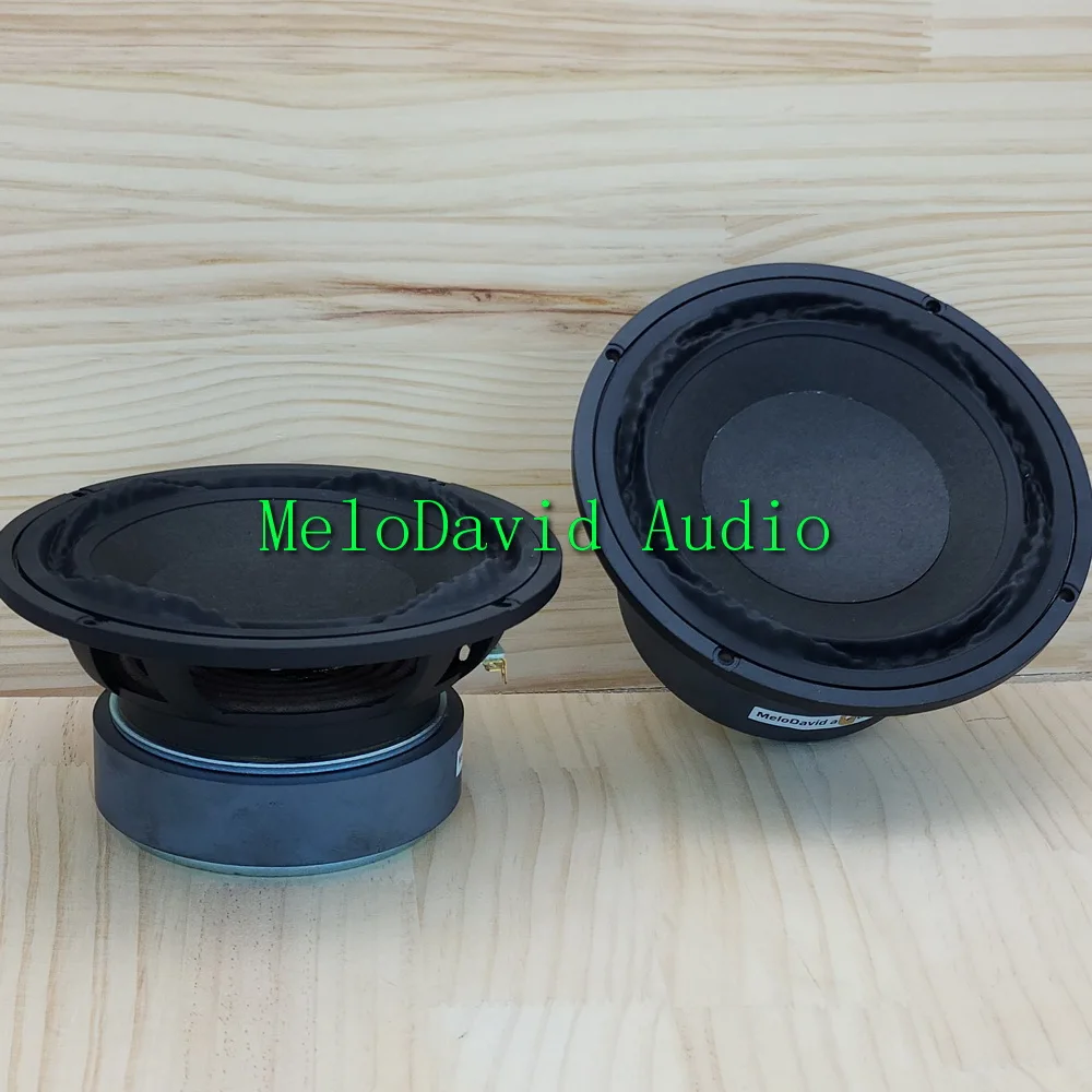 멜로데이비드 오디오 PTT6.5P 6.5인치 울 혼합 종이 미드베이스 우퍼 2개 한 쌍