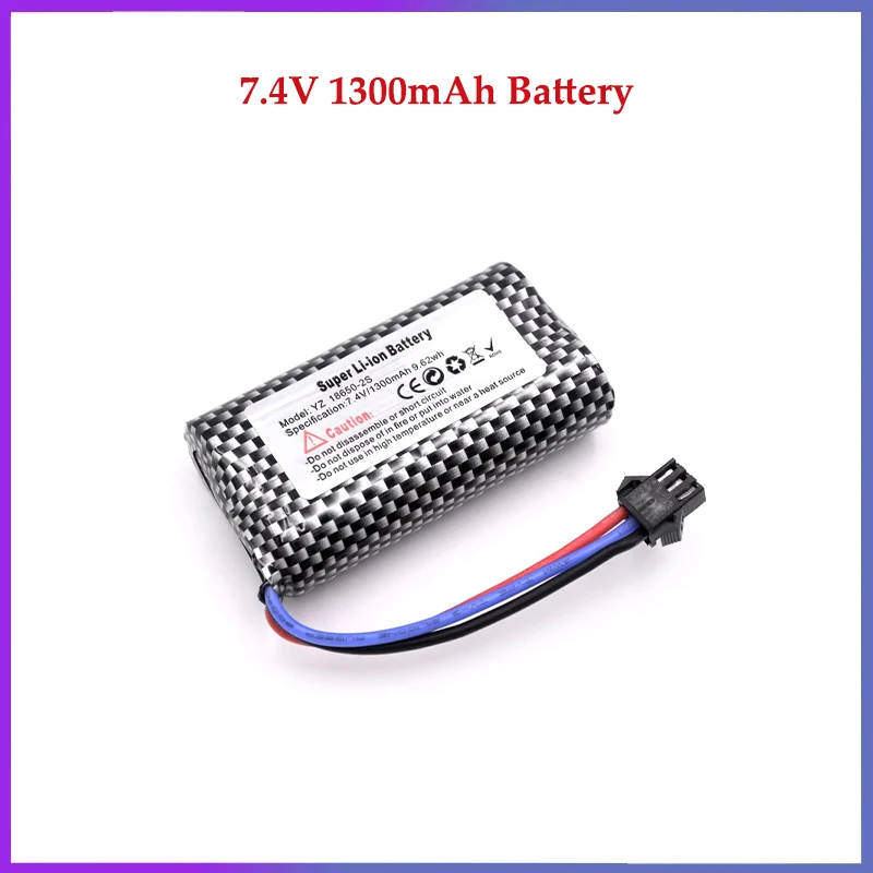 MN82 bateria zdalnie sterowanym samochodowym MN128 MN78 7.4V 1300mah ładowarka LC79