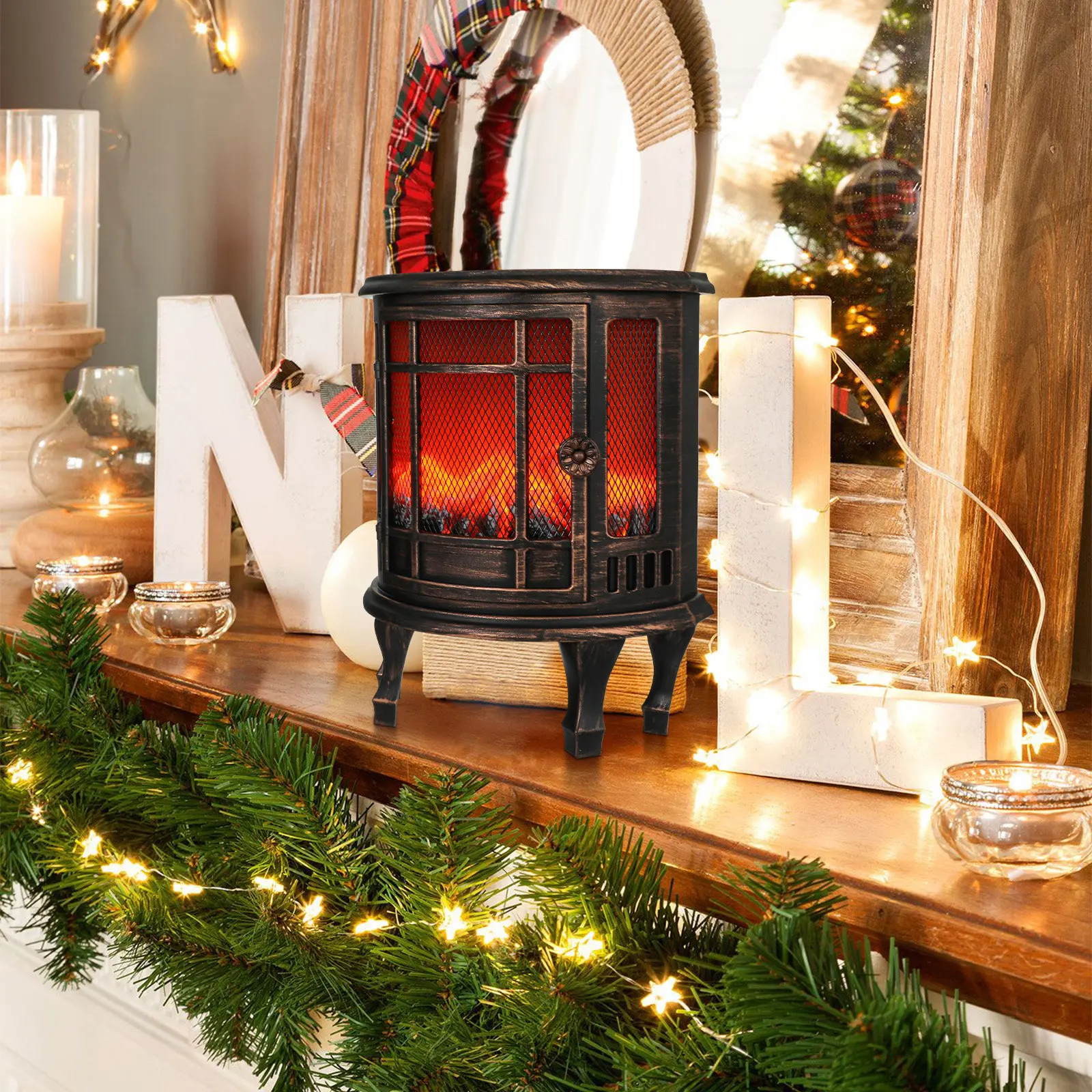 1Pcs Fireplace Deco…