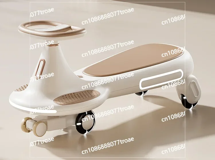 Male and Female Children's Twisting and Turning Cars, Adults Can Sit on Dual Anti Roll Cars