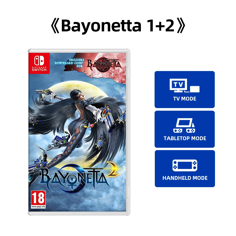 Nintendo Switch - Bayonetta 1+2 Game Deals Bayonetta 1 and Bayonetta 2 for Nintendo switch oled Nintendo switch lite