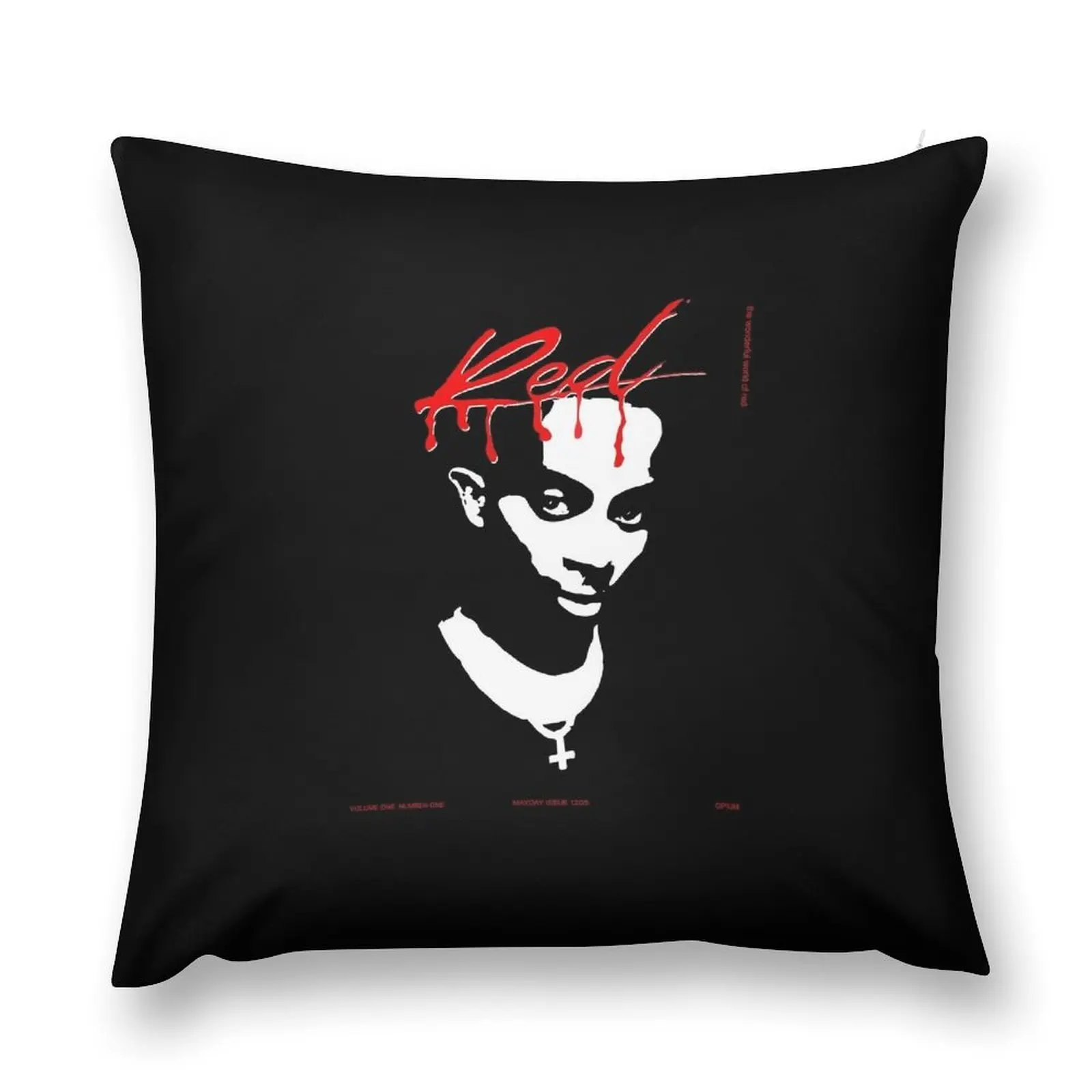 Whole Lotta Red, Carti Throw Pillow christmas cushions covers Pillow Case Christmas covers for pillows pillow pillowcase