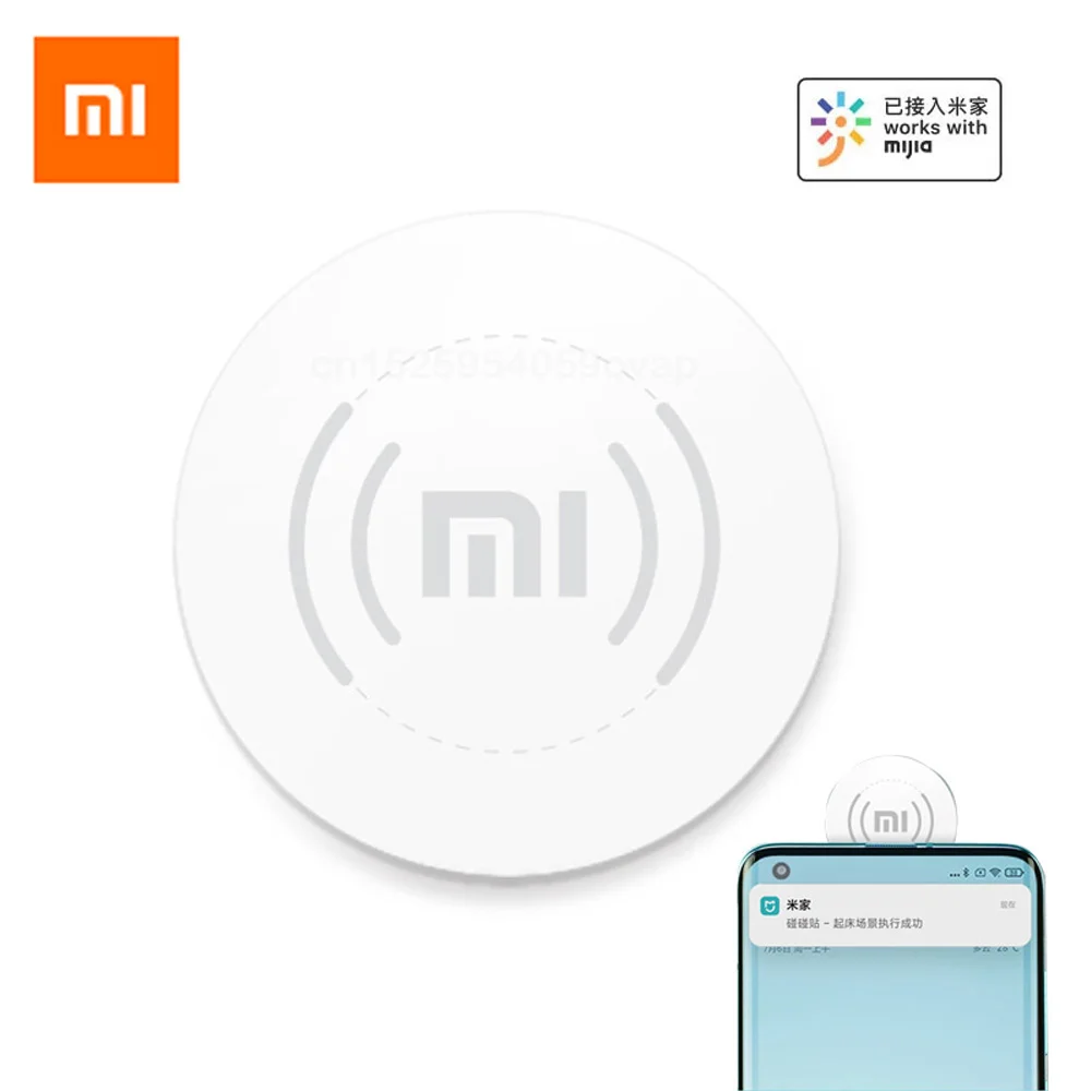 Смарт-датчик касания Xiaomi Mijia, сенсорное реле с проекционным экраном для умного сцены, подключение к сети, для приложения Mi Home