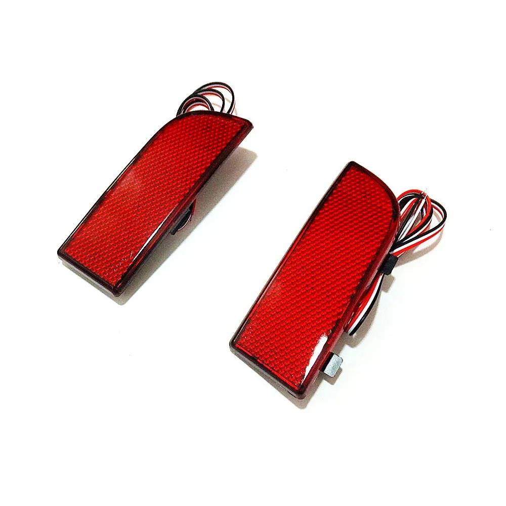 

July King Car LED Brake Lights Compatible for Mercedes-Benz Viano Vito, Rear Red Brake Light + Night Driving Light DRL