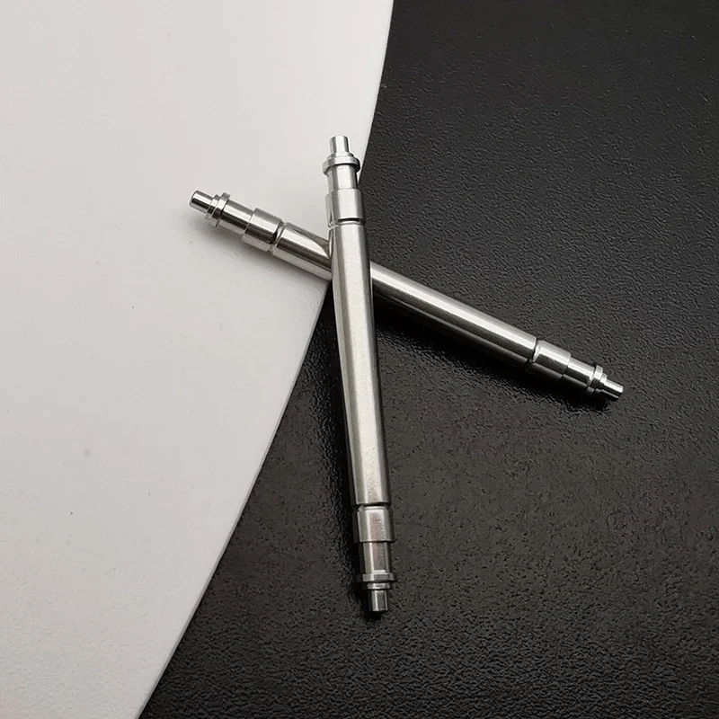 Barras de resorte de acero 316L superiores de 2 piezas para Seamaster 600, piezas de reloj del mercado de accesorios