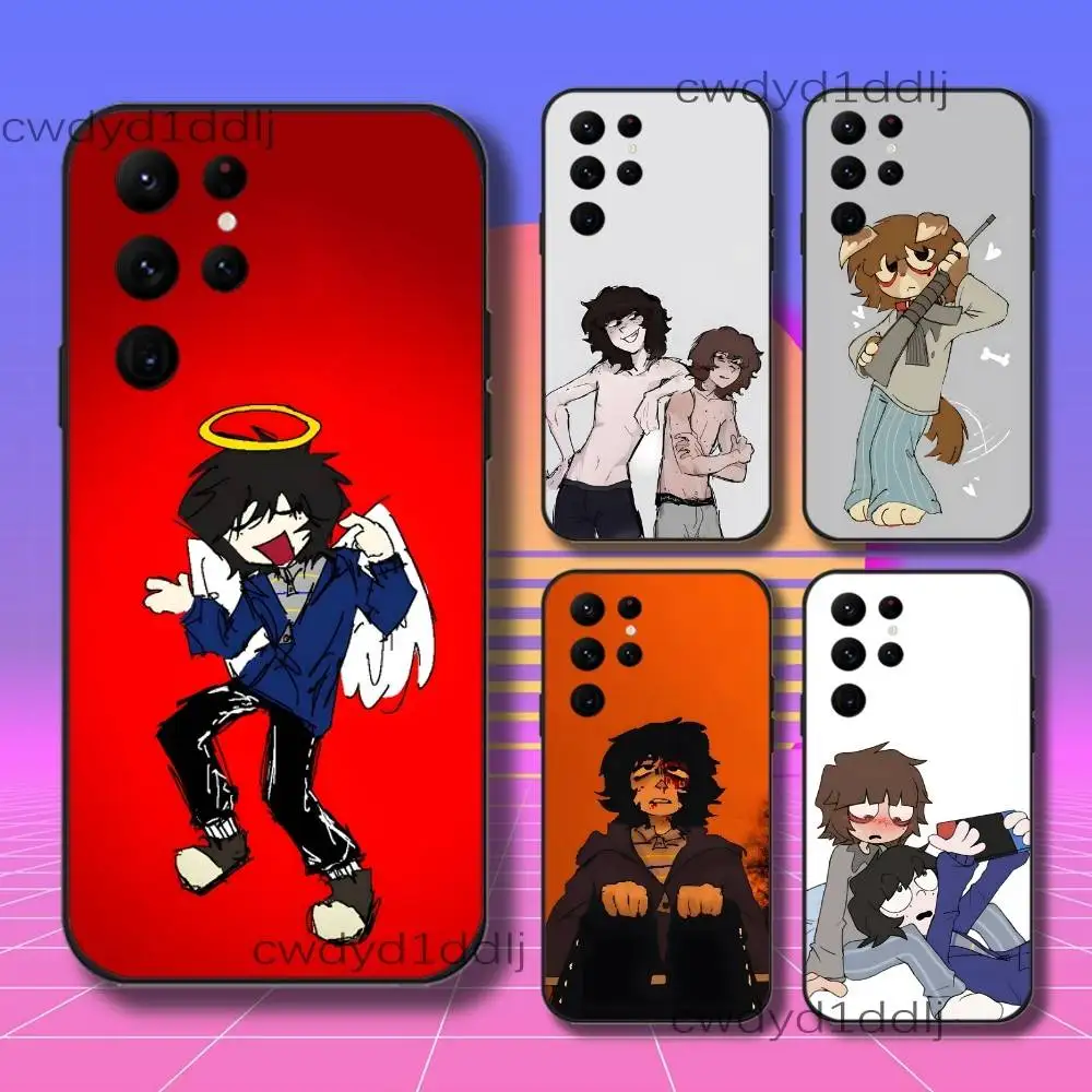 

O-Onewheatmark Will Mark Phone Case For Samsung S10,S21,FE,S21 ,S26,S25,S24,S23,Ultra,S9,S22,Plus Black Shockproof Silicone Sof