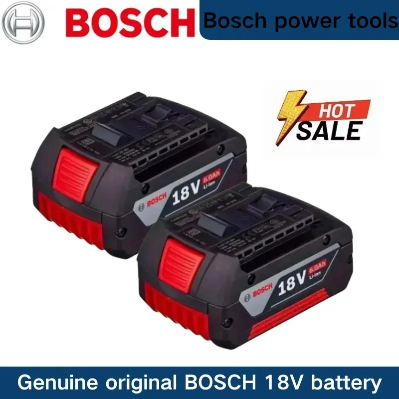 

Original Bosch 18V 6.0Ah rechargeable lithium-ion battery BAT609 BAT609G BAT618 BAT618G BAT614 with charger