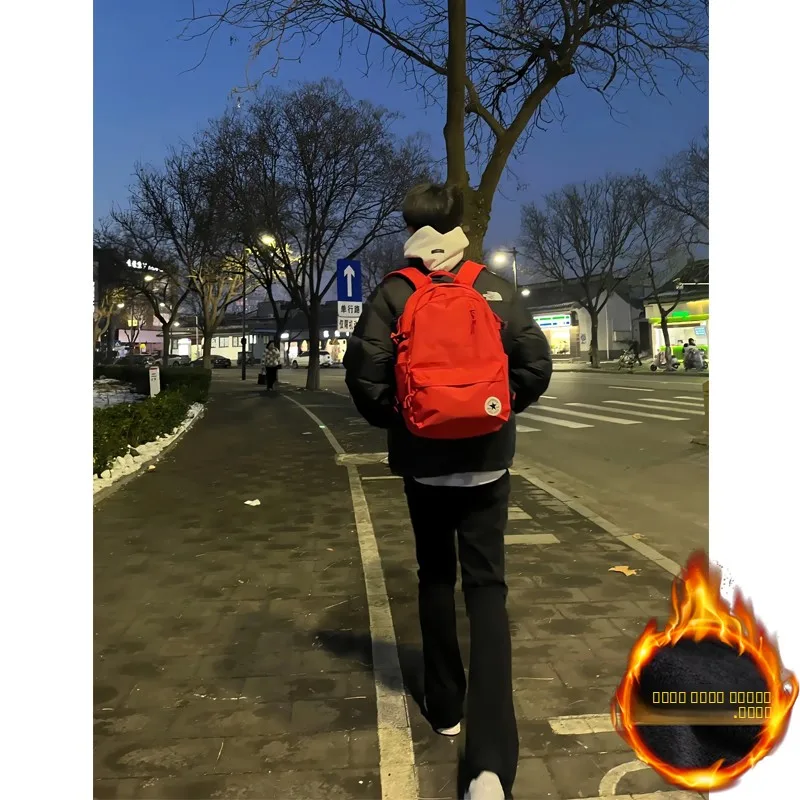 

Мужские зимние джинсы American Vibe Fce Lined CleanFit Bla Denim с высокой талией, прямые, слегка расклешенные брюки