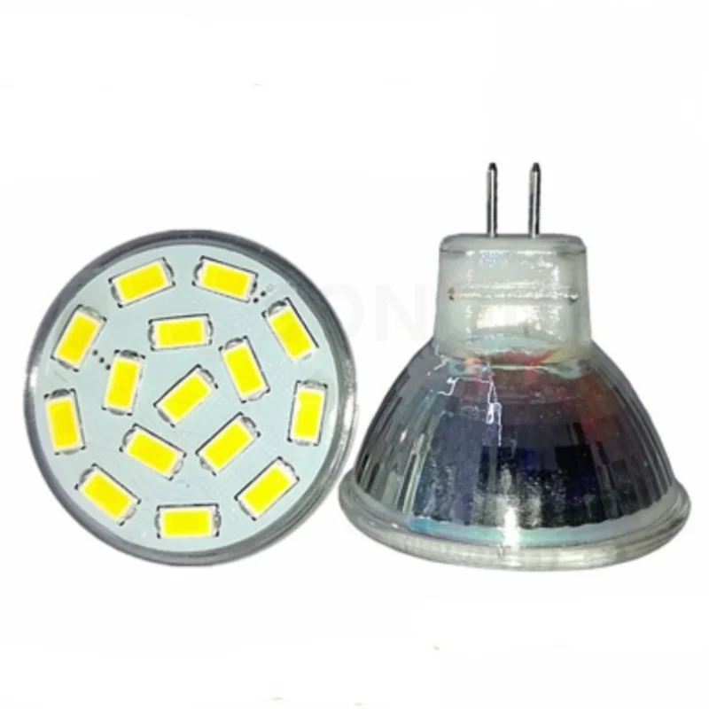 1pcs/lot LED glass MR11 Lamp bulb 12V 3W 6W 10W 5730SMD LED GU4 Dimmable Lamp replace Halogen Spotlight Chandelier Free shipping