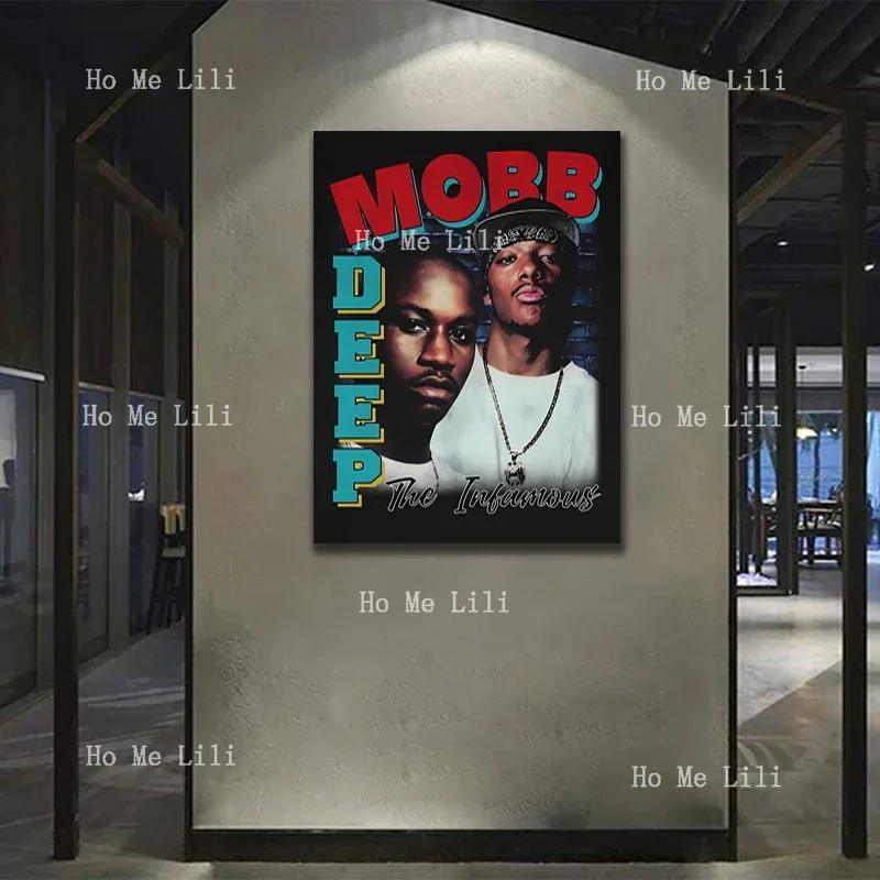 Mobb Deep East Coast Hip Hop Rap Style Luxury Livingroom Decor Office Wall Art