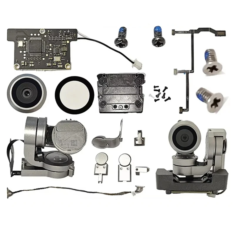 

Gimbal Camera Accessories For Mavic Pro PTZ Camera UV Lens Shock Absorption Plate Repair Parts