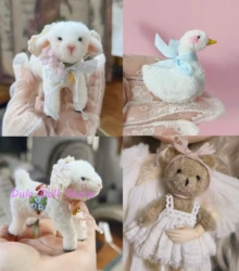 2026 Dula Doll Clothes animals holding doll Wool Twisting Rod Limb mobility for Blythe Qbaby ob24 ob22 ob11 Doll Accessories
