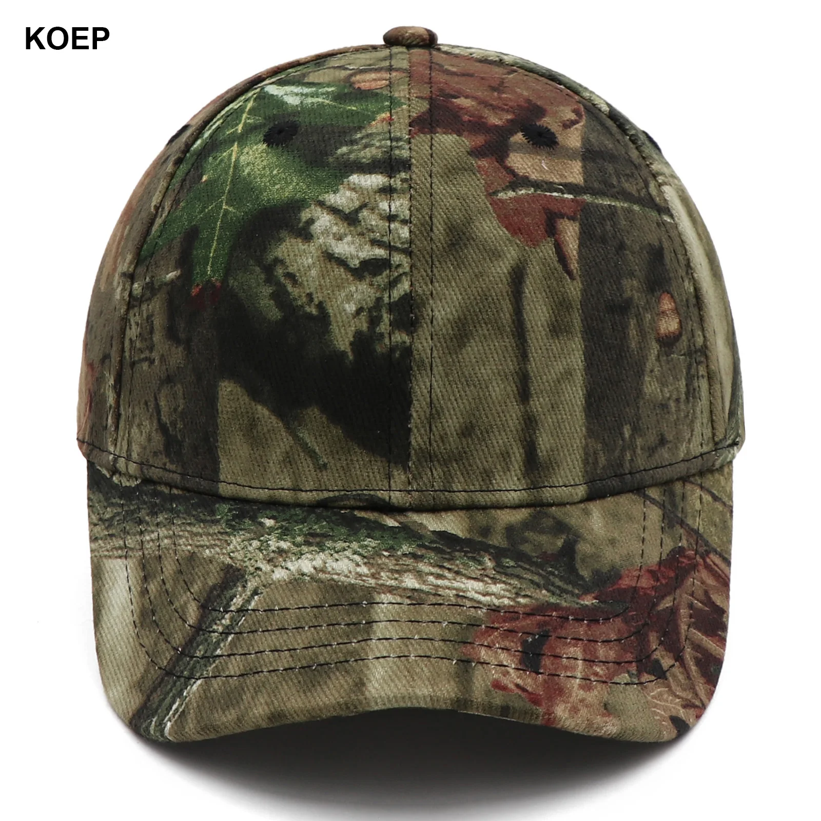 

KOEP Oak Tree Camo Hunting Fishing Baseball Caps Camouflage Hats Suitable For Outdoor Environments Covered With Moss