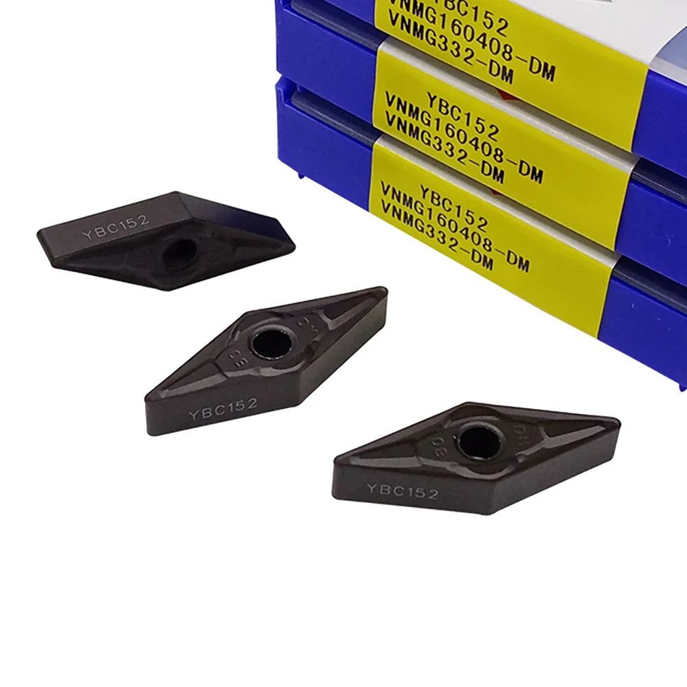 

VNMG160408-DM ZCC YBC252 YBM251 YBC152 YBC251 CNC Lathe Tool Turning Carbide Insert For Steel VNMG332-DM