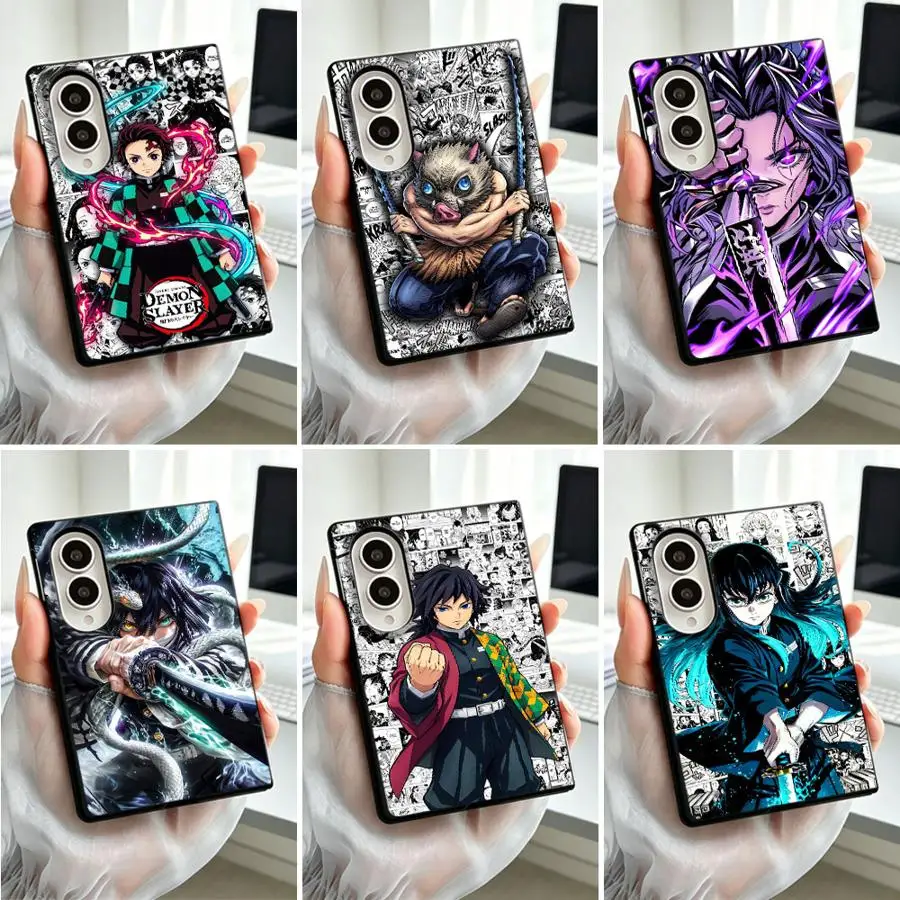 Demon Slayer Kimetsu Shell Capa Phone Case for Samsung Galaxy ZFold Wide Z Fold8 Wide Z Fold 8 ZFold8