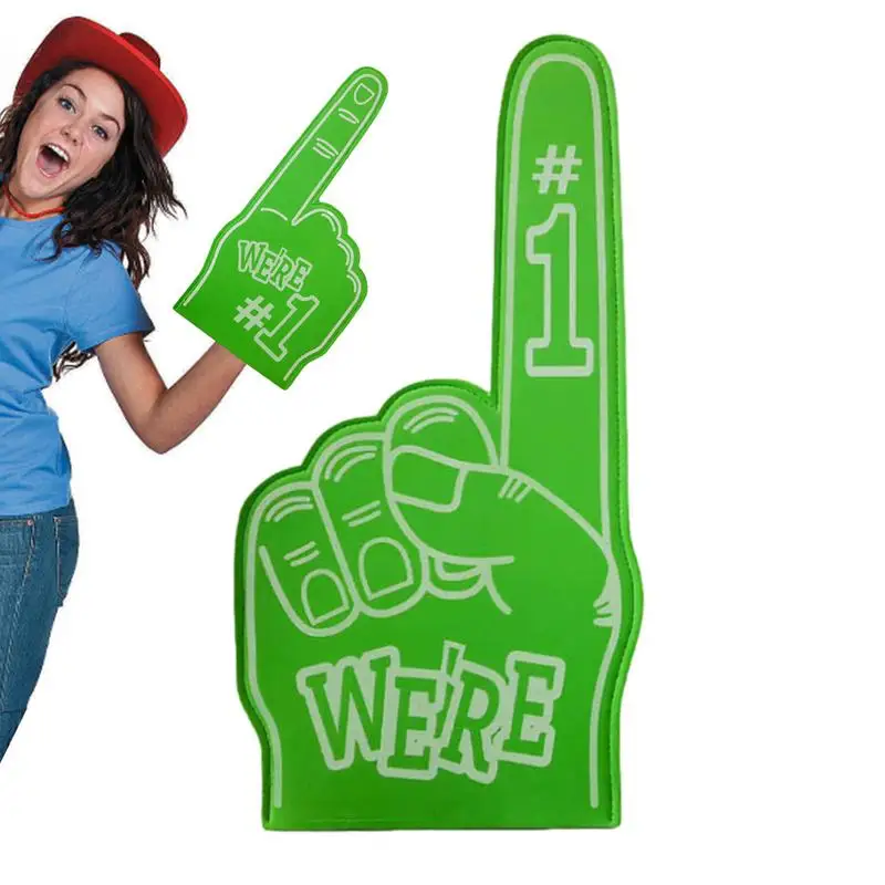 

Universals Large Foam Fingers Cheerleading Props Sports Event Cheering Palm Party Tools Foam Finger Gift Sports Fan Accessories