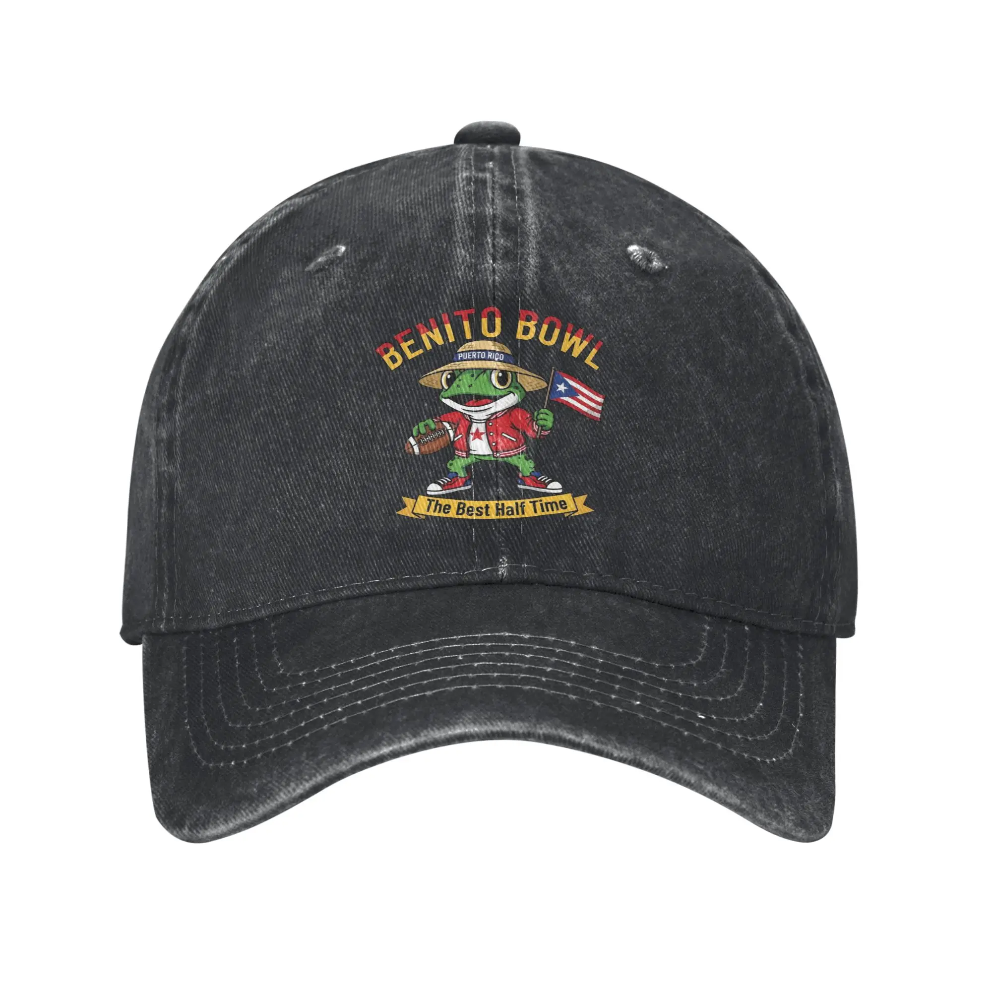 Puerto Rico - Bad Bunny Debi Tirar Mas Fotos Baseball Cap Distressed Denim Benito Bowl Snapback Hat Golf Adjustable Fit Hats Cap