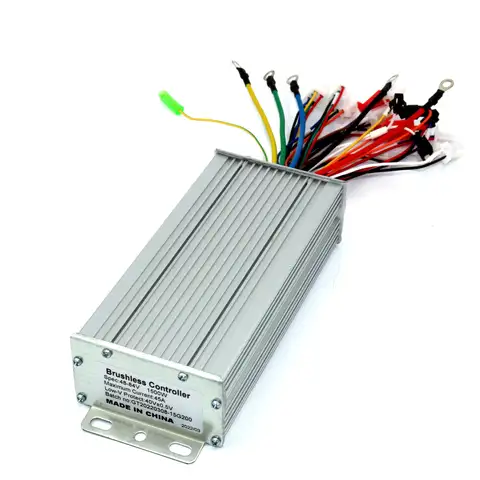 GREENTIME High Quality 48V 1500W 45Amax BLDC motor speed controller Sensor/Sensorless Electric Bike Scooter Controller