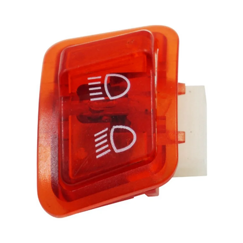 

Moped Scooter Switch Button For GY6 50Cc 125Cc 150Cc ATV Moped Scooter Motorcycle Horn Dimmer Turn Switch Red