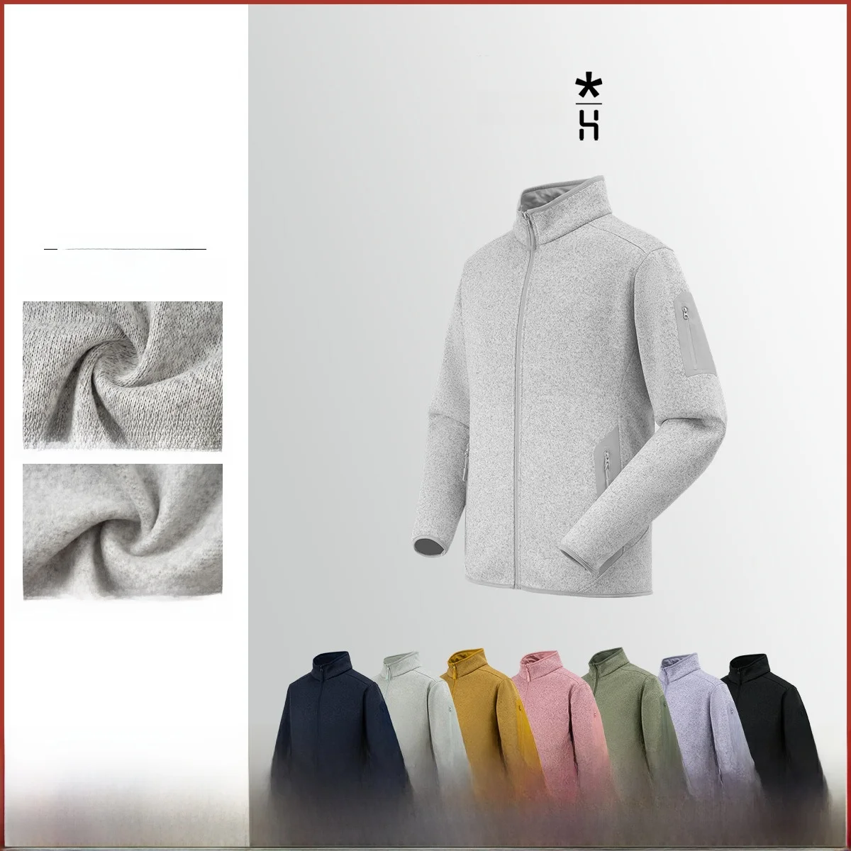 

Warm Thermal Loing Layer Jaet Outdoor ex Autumn Winter New Sle Stand Fit Zipper Closure Fce Lined Casual Wear