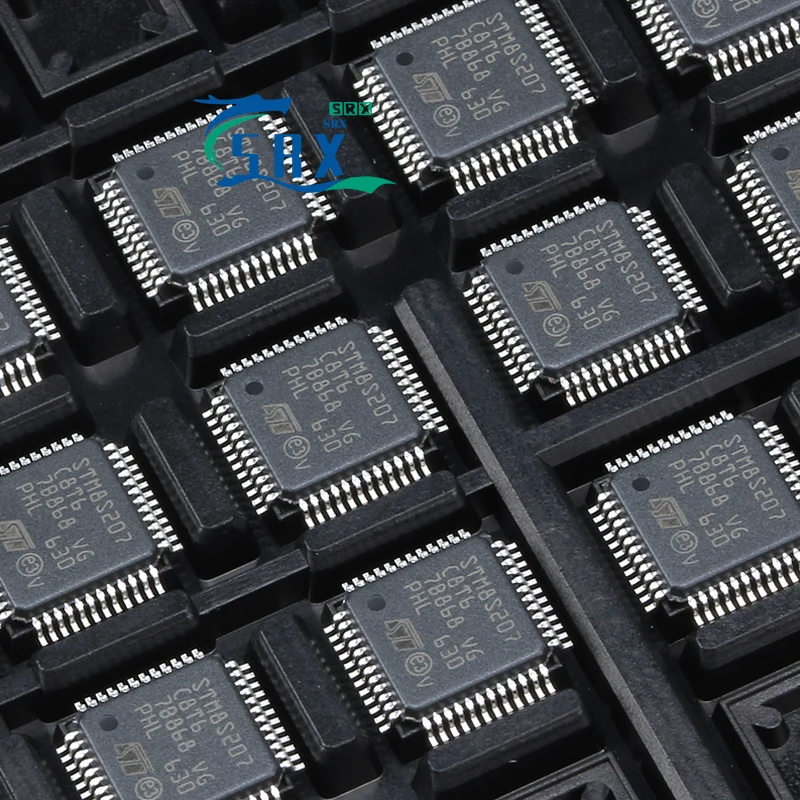 Original genuine STM8L052C6T6 LQFP-48 16MHz/32KB flash memory/8-bit microcontroller-MCU For bulk orders please inquire