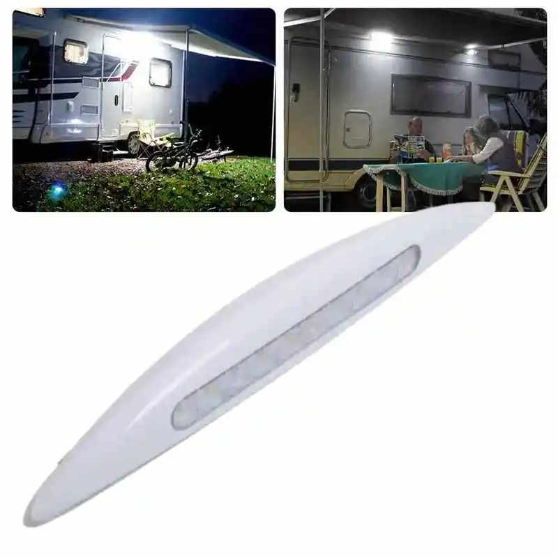 

12V Awning Light White 10 LED Lamp For Elddis Coachman Caravan And Motorhome Multi-FunctionalLED Awning Light