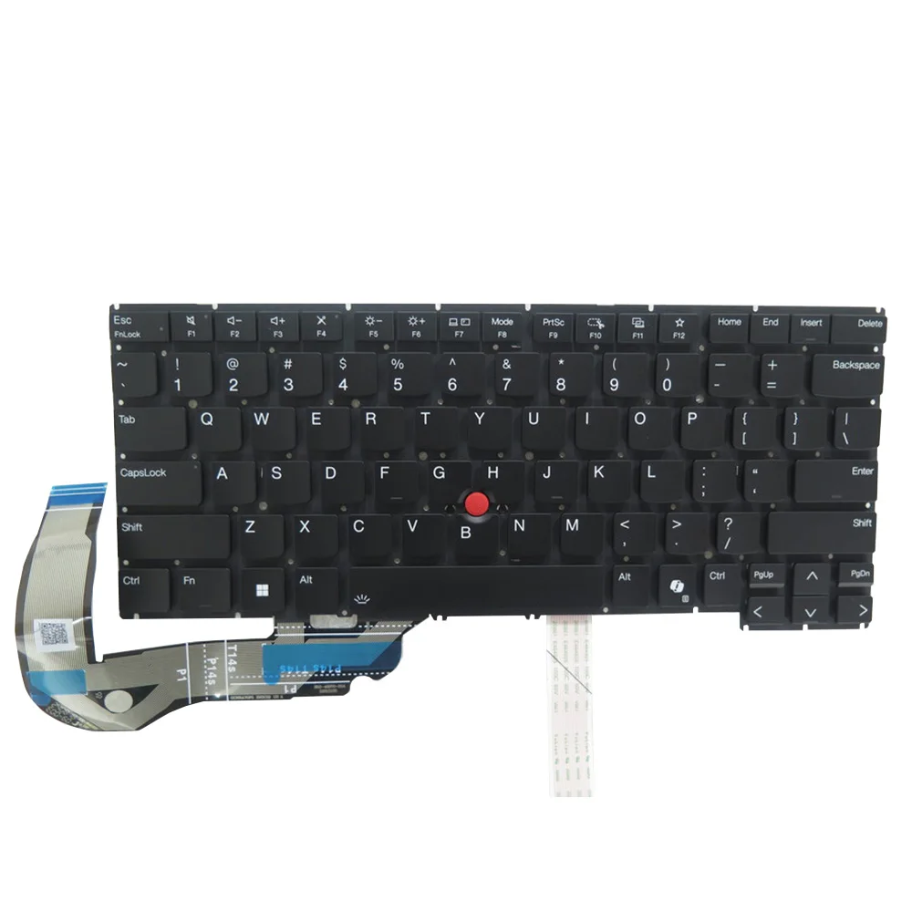 

Новая клавиатура для ноутбука Lenovo ThinkPad T14s Gen 5 T14s Gen 6 SG-B6690-XUA SN21R05676, английская раскладка (США), с подсветкой и кнопкой AI