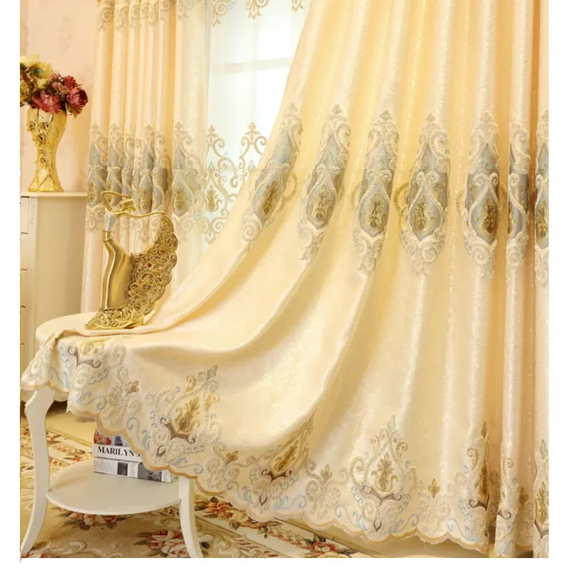 Blackout curtain with rings or hooks,free triming for different size ,1662 ,ready curtains and voile,curtain decor