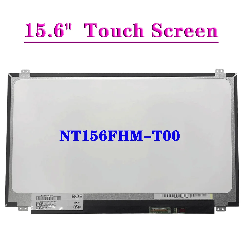 

15.6" Laptop LCD Touch Screen NT156FHM-T00 FHD 1920x1080 EDP 40Pins For Dell Inspiron 15 5570 5575 Matrix Display Panel