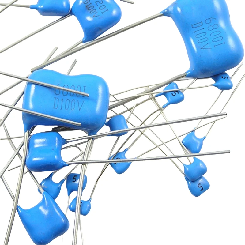 2PCS 1000PF-3300PF ตัวเก็บประจุไมก้าสีเงินเกรดอุตสาหกรรม 1500PF 1800PF 2000PF 2200PF 2700PF 3000PF 100V CMDB2A102J 222J 3NF 5%