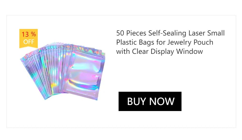 200pcs 5 Sizes Transparent Self Adhesive Sealed Opp Plastic Pouch Sachet Gift Bag For Jewelry Wedding Party Beads Packing Supply