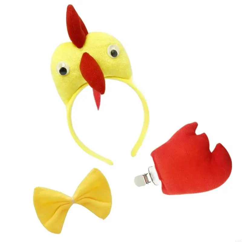 2025 Người Lớn Mới Trẻ Thổ Nhĩ Kỳ Đầu Bowtie Thổ Nhĩ Kỳ Đuôi Lễ Tạ Ơn Thổ Nhĩ Kỳ Phụ Kiện Trang Phục Cosplay Halloween Trang