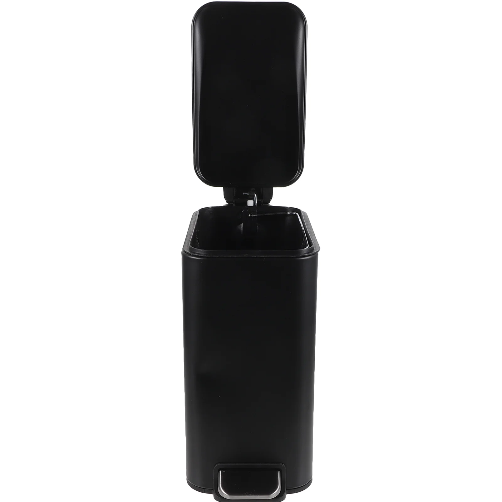 

Pedal Trash Can Bathroom Slim Foot Operated Garbage Bin with Lid Small Waste Container for Home Office Toilet Bedroom Kitchen
