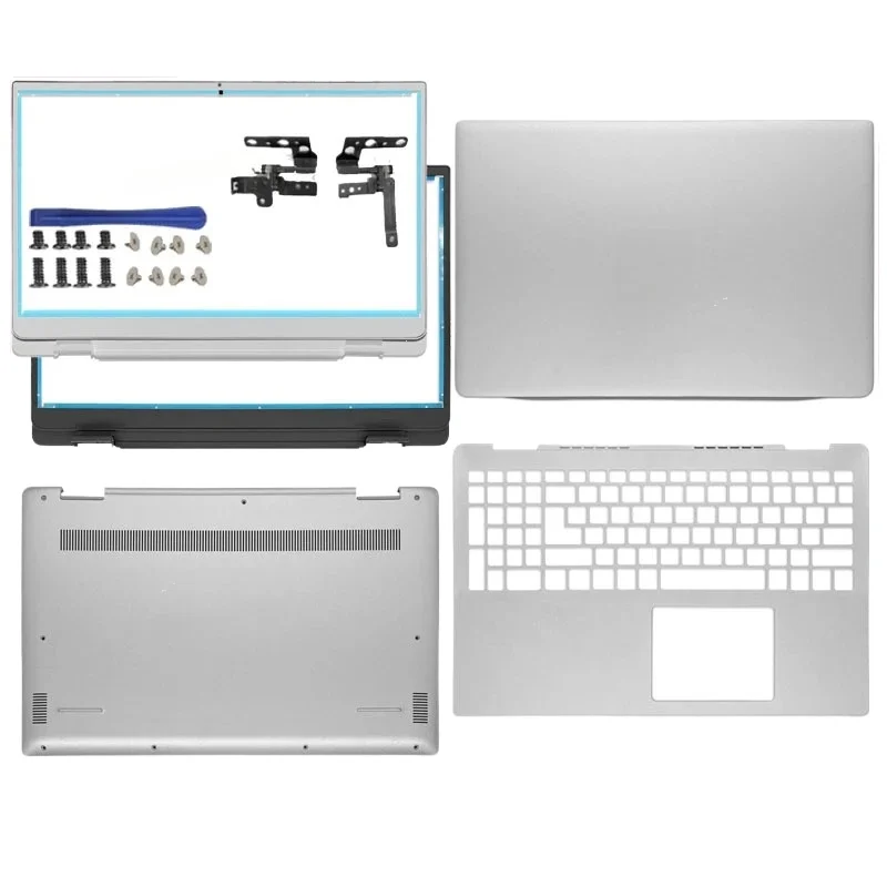 

For DELL Inspiron 15 5590 5598 Laptop Parts LCD Back Cover Front Bezel Hinges Palmrest Bottom Case 039T35 39T35 15.6 Inch