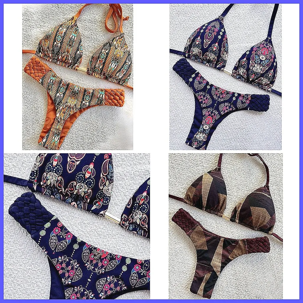 

Sexy Push Up Bikini Set 2026 Summer Brazilian Beach Swimwear for Women