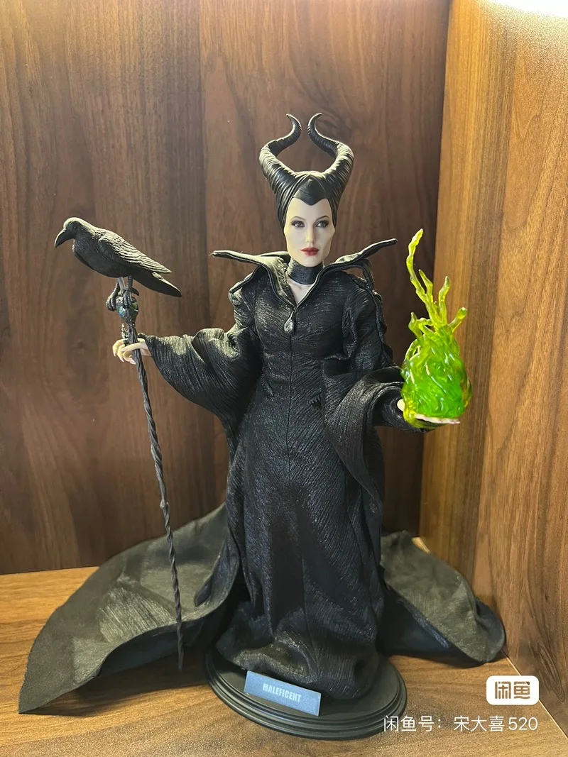 

In Stock Original Genuine Hottoys Ht Mms247 Maleficent Movable Sculpture Collectible Figure Model Toy Children'S Birthday Gifts