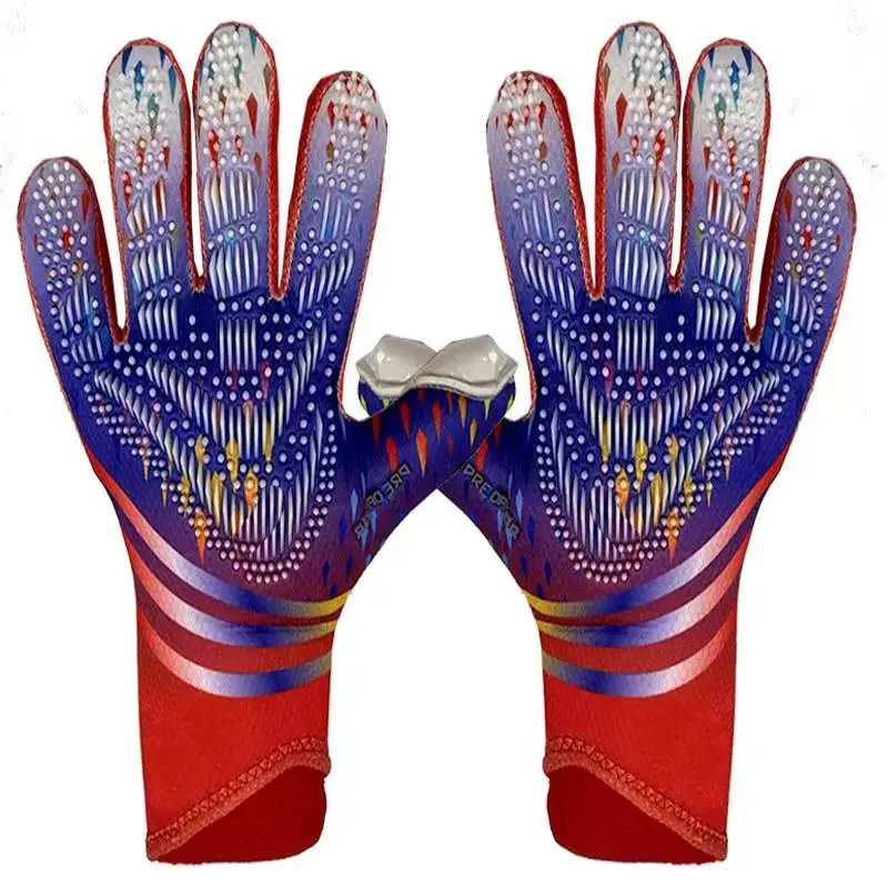 

2024 New Goalkeeper Gloves Children's Adult Latex Wear-resistant Non-slip Competition Training Dedicated