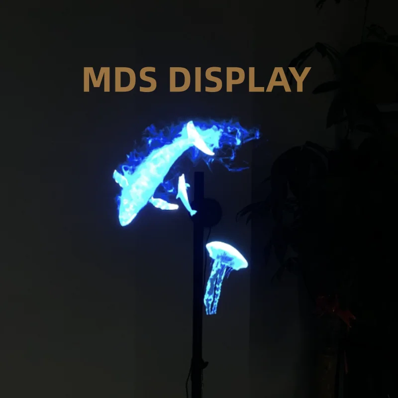 Mds Display Factory Wholesale App Control 3D Hologram Ventilador Holografico Holograma  3D Holographic Display Hologram Fan
